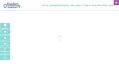 Desktop Screenshot of freedomsession.com